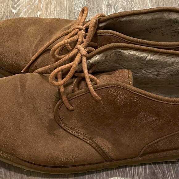 UGG Men’s Sz 12 Maksim Ankle Chukka Suede/Wool Boots Brown main image 7